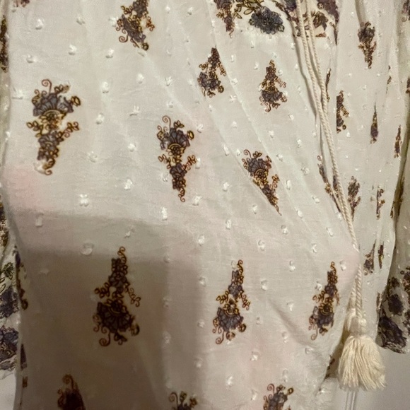 Lovestitch Swiss Dot long sleeve blouse - Picture 6 of 8